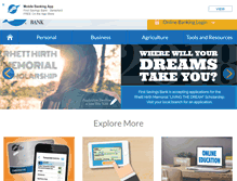 Tablet Screenshot of firstsavingsbanks.com